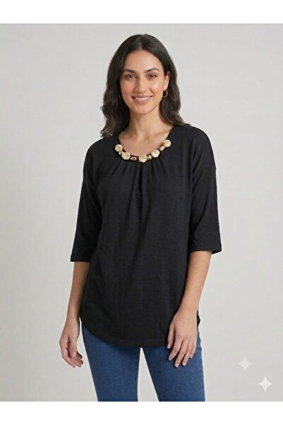 FEVER Casual Short Sleeve Blouse 14033