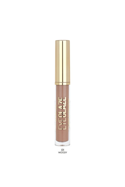 Golden Rose EYE GLAZE LIQUID EYESHADOW 01 WOODY 3.5ML