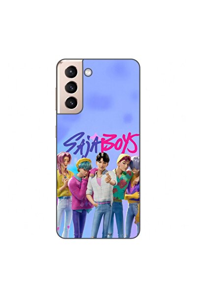 OEM Husa compatibila cu Samsung Galaxy S21+ Plus Silicon Gel Tpu Model KPop D...