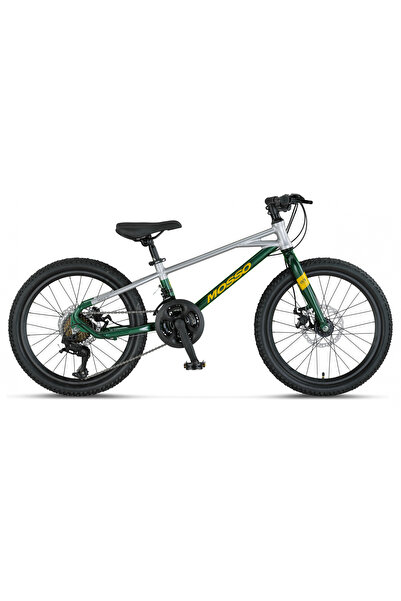 Mosso DEMARCH M-20-MD ERKEK ÇOCUK BİSİKLETİ 228H 20 JANT 21 VİTES SİLVER GREEN