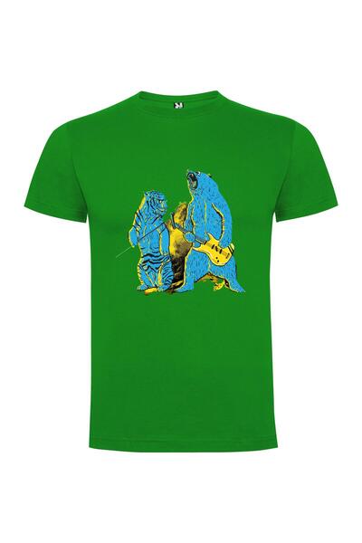 iLovePrints Rocking Robot Bears Tshirt