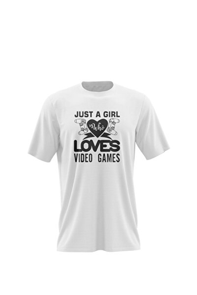 iLovePrints Μπλούζα Girl Loves Games