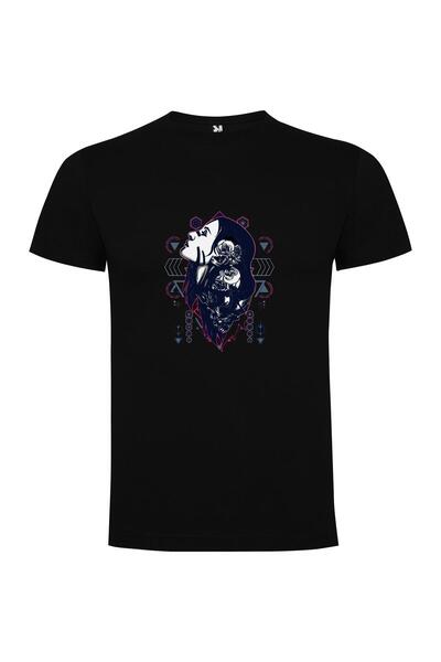 iLovePrints Floral Femme Fatale Tshirt