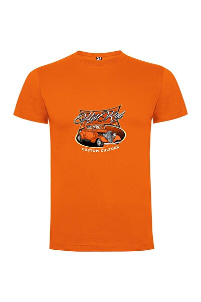 iLovePrints Custom Orange Ed-spired Ride Tshirt