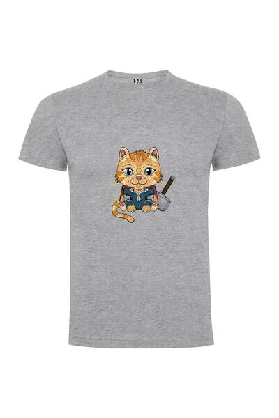 iLovePrints Hammer Cat Avengers Tshirt