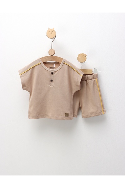 MiniKids Set de vara Summer Boy, bej