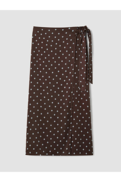 LC Waikiki Quality Pieces from Çelebi Store Side-Tie Polka Dot Skirt