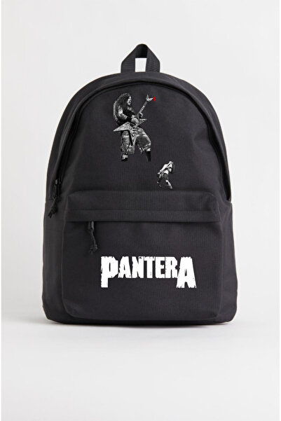 dompulerimoda Pantera Rock Metal Printed Unisex School and Travel Backpack