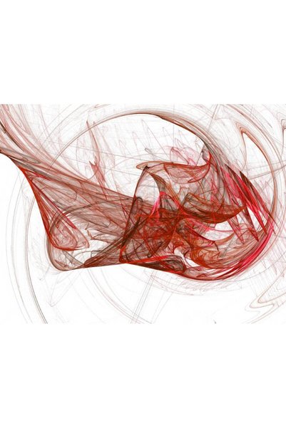 Persona Tablou Canvas, Cerneala Rosie Abstracta- 100 X 70 cm
