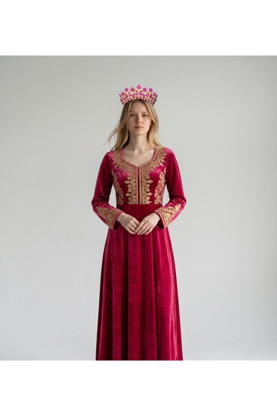 Sabek Bujiteri Coroană de Noapte Aurie - Mireasă, Henna, Logodnă, Promisiune,...