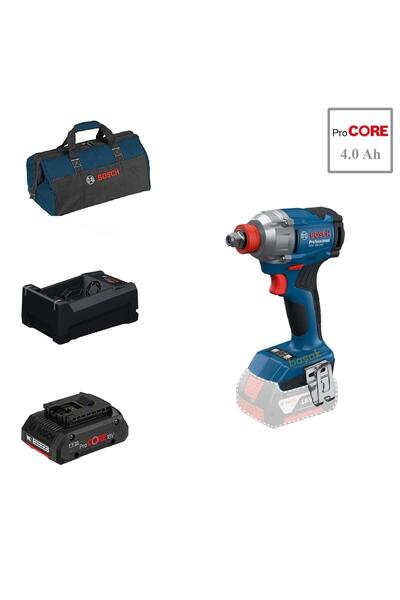 Bosch GDX 18V-285 1x4 Ah ProCORE Akülü Darbeli Vidalama Makinesi