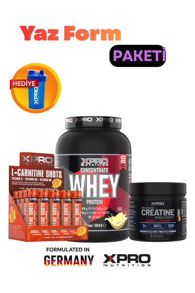 Xpro Nutrition Yaz Form Paketi Muz