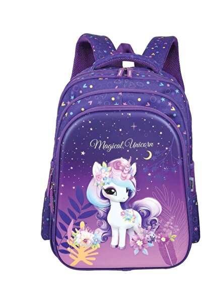 S COOL Ghiozdan ergonomic 3D MAGICAL UNICORN - S-COOL, 43x30x22 cm