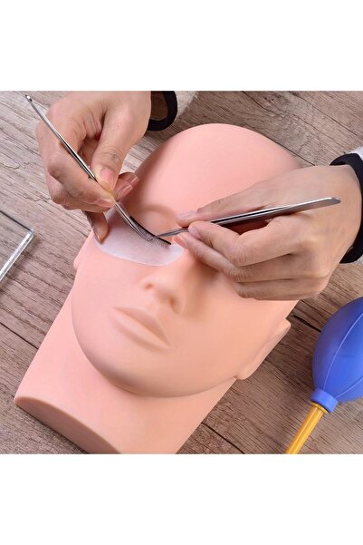Choice رأس تدريب احترافي للرموش - بجودة صالونات التجميل لتركيب الرموش |   ملم...
