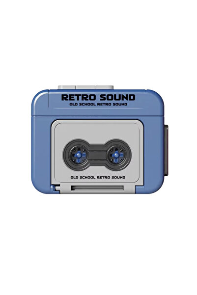 choice2 Blue Mini Retro Recorder Keychain Can Record And Play Music Fun Music...