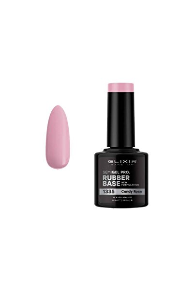 Elixir SEMIGEL RUBBER BASE 1335 CANDY ROSE 8ML