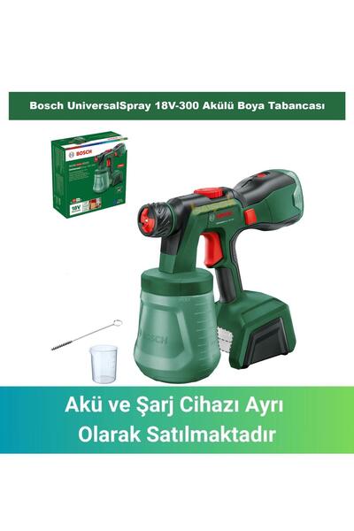 Bosch UniversalSpray 18V-300 Akülü Boya Tabancası (Akü ve Şarj Yoktur) 060320...