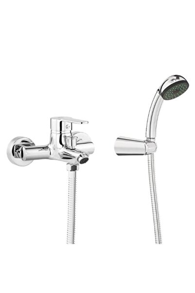 BOET Baterie de cadă cu set de duș inclus PLAY CHROME