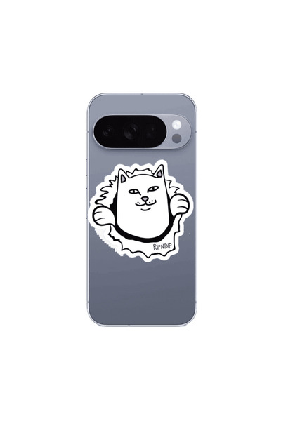 Other Google Pixel 10 Pro White cat Transparent Silicone TPU Θήκη