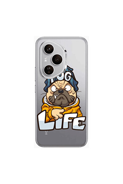 Other Honor Magic 400 Pro Pug Life 2 Transparent Silicone TPU Θήκη