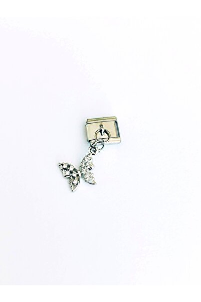Umrece Stone Butterfly Italian Charm