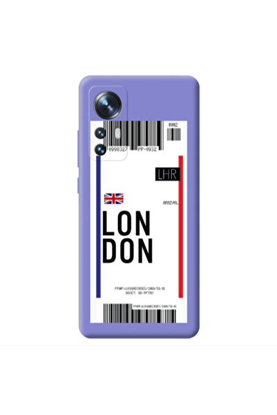 Other Xiaomi Mi 12 London Arrival Purple Colored Silicone TPU Θήκη