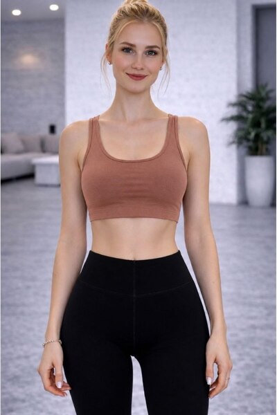 Maison La Femme Women's Basic Crop Tank Top