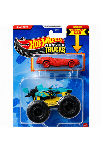 HOT WHEELS مونستر تراك دوبل سلام بريكس/بريكس كوليسشن GRH81//JJT57