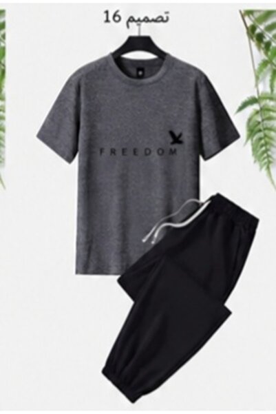 ZEMLİYA Sara Unisex Oversize Shorts Set Short Sleeve T-Shirt Comfortable Fit ...