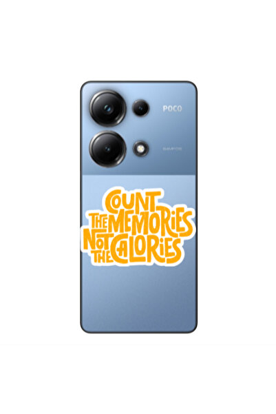 Other Xiaomi Poco M6 Pro 4G Count the memories not the calories Transparent S...
