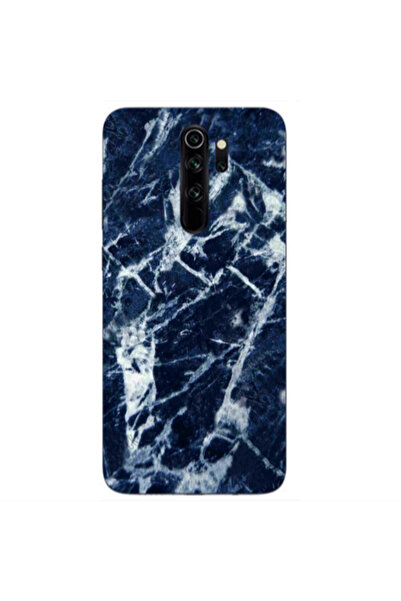 Other Xiaomi Redmi Note 8 Pro Marble Cracked Purple Transparent Silicone TPU ...