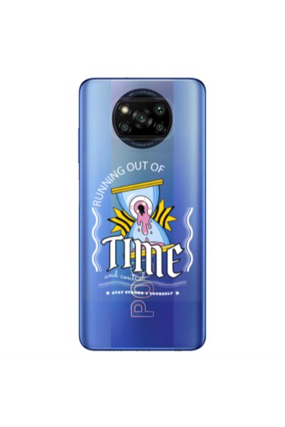 Other Xiaomi Poco X3 /X3 Pro Running out of time Transparent Silicone TPU Θήκη