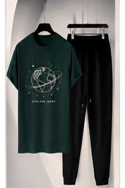 ZEMLİYA Sara Unisex Oversize Shorts Set Short Sleeve T-Shirt Comfortable Fit ...