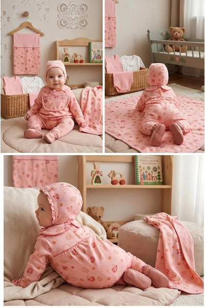 meyastore Kız Bebek Hastane Çıkışı 10''lu Set