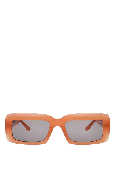 Italia Independent Sitalcs Orange Acetate Women's Sunglasses