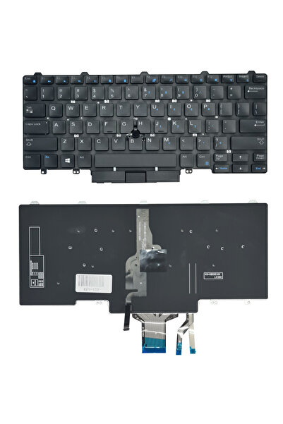 unbranded Πληκτρολόγιο για Dell Latitude 5490/5470/5480 KEY-109, backlight, μ...