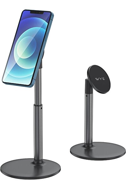 Generic Magnetic Adjustable Phone Stand for Desk Foldable Mobile Holder Compa...