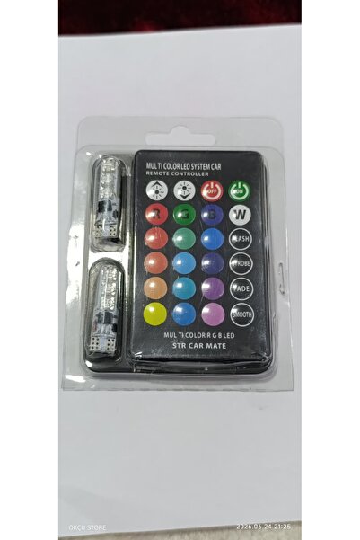 OKÇU STORE ARAÇLAR İÇİ VE DIŞI,MOTOR MODELLERİ,EV RGB KUMANDALI ÇAKARLI 18 RE...