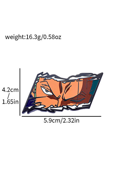 choice2 Bandai XZ1379 Popular Anime Brooches Luffy Zoro Ace Sunny Go Backpack...