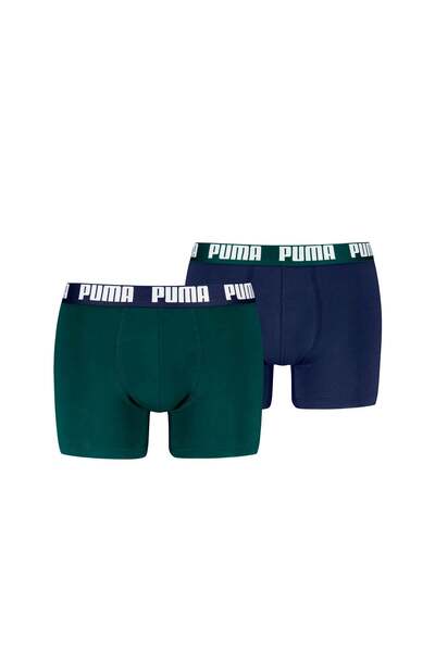 Puma Kısa Kesim Erkek Boxer (2'li Paket)