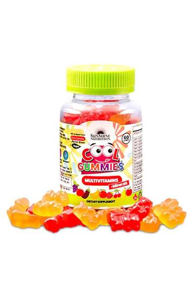 SUNSHINE COOL GUMMIES MULTIVITAMIN 60'S:0064