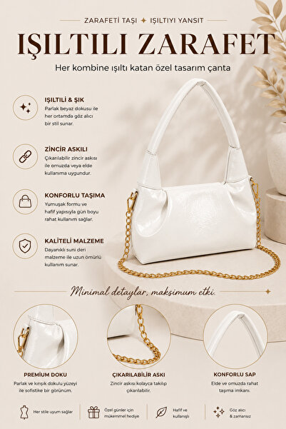 Arenmc store Women's Hand and Shoulder Bag, Suitable for Special Occasions, E...