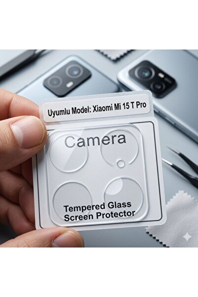 Noppax Mi 15 t Pro Compatible Transparent Camera Protective Lens