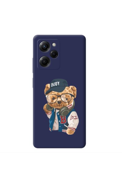 Other Xiaomi Poco X5 Pro Enjoy Dark blue Colored Silicone TPU Θήκη