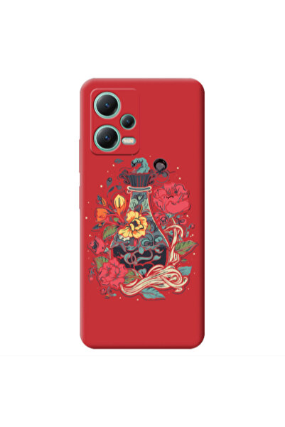 Other Xiaomi Redmi Note 12 Pro 5G Magic vase Red Colored Silicone TPU Θήκη