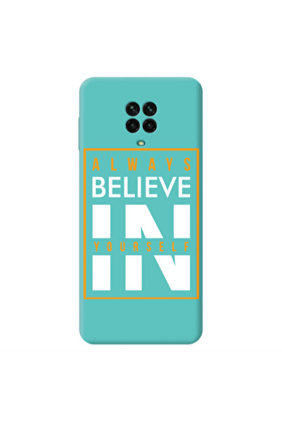 Other Xiaomi Redmi Note 9 Pro Always Belive Turquoise Colored Silicone TPU Θήκη