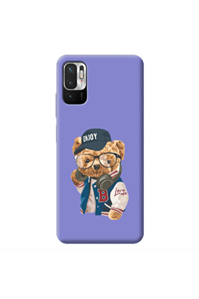 Other Xiaomi Redmi Note 10 Pro 5G Enjoy Purple Colored Silicone TPU Θήκη