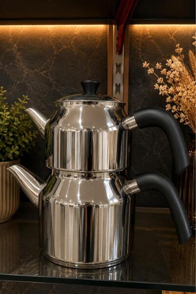 Çeyiz Diyarı Çetcook Elit Black Bakelite Handle Small Size Teapot
