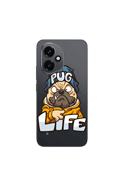 Other Honor Magic 400 Pug Life 2 Transparent Silicone TPU Θήκη