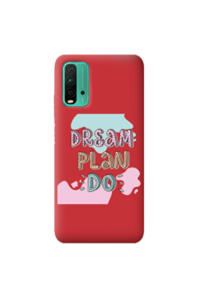 Other Xiaomi Poco M3 Dream Plan Do Red Colored Silicone TPU Θήκη